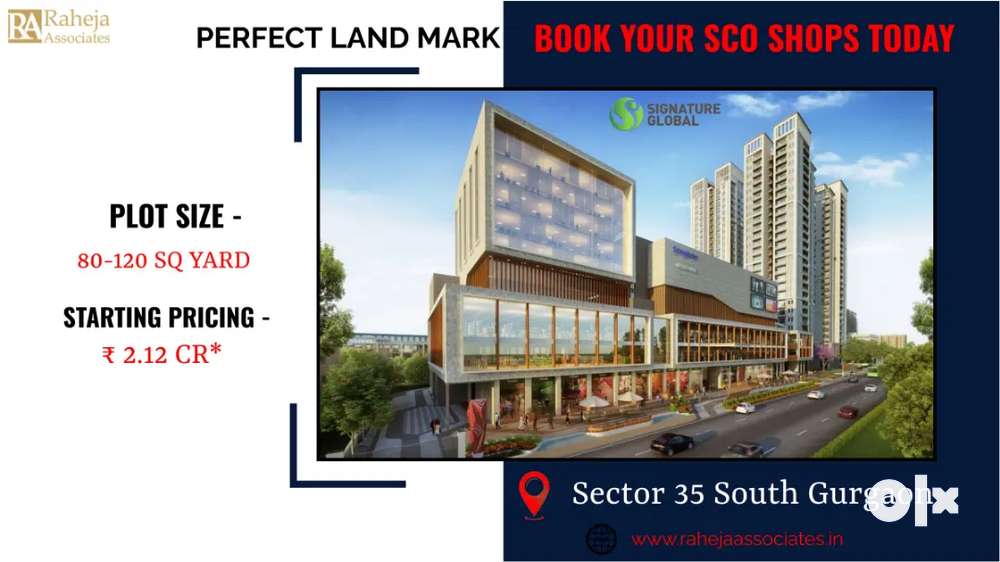 We have residential property in gurgaon sector 35 on sohna road