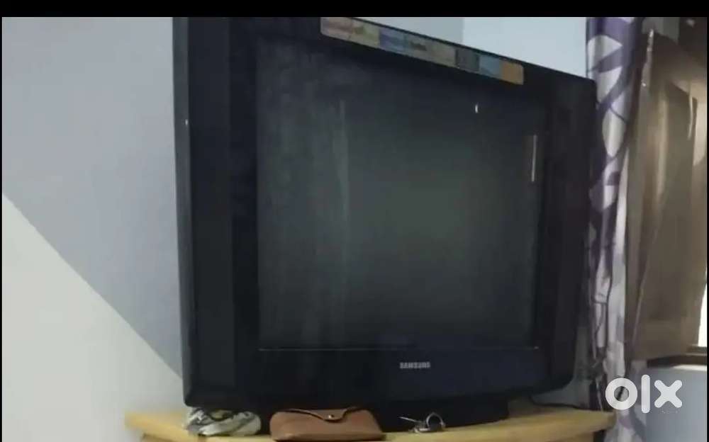 House hold Items  CRT Tv 29 inch, Curtains