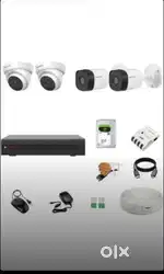 Cp plus 2.4 mp hd 4 camera set up