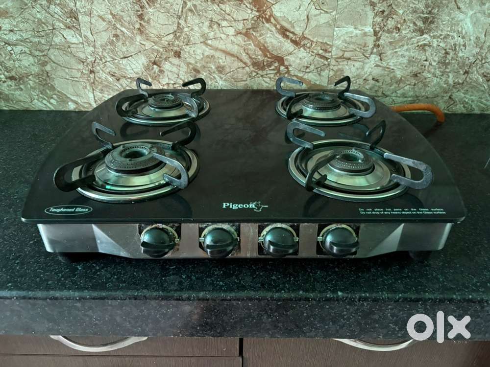 Pigeon 4 burner range + Sujata mixer grinder !