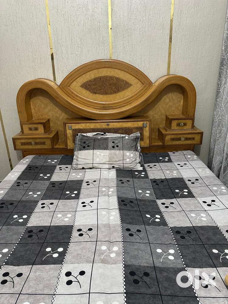 Wooden bed