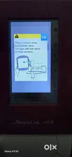 Single head home computerised  embroideey Machine
