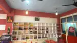 Bakery counter and bakery wall shelf