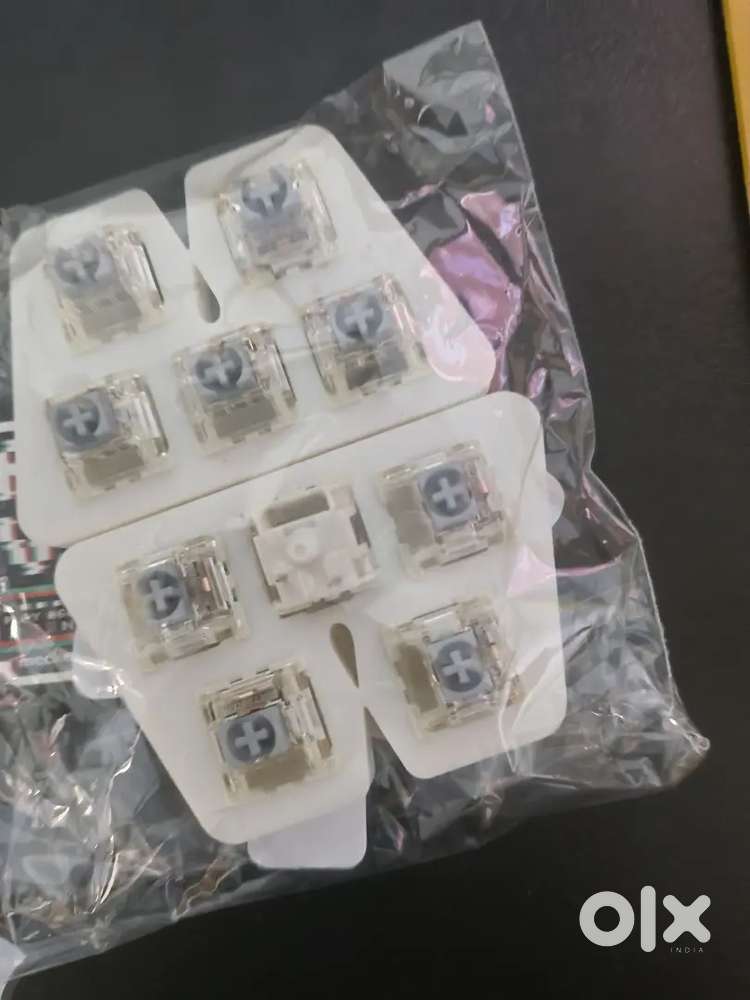 Gateron G pro 3.0 keys silver lubed 10 keys
