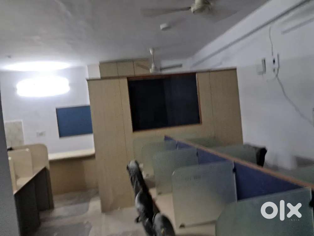 Fully furnished office available on rent