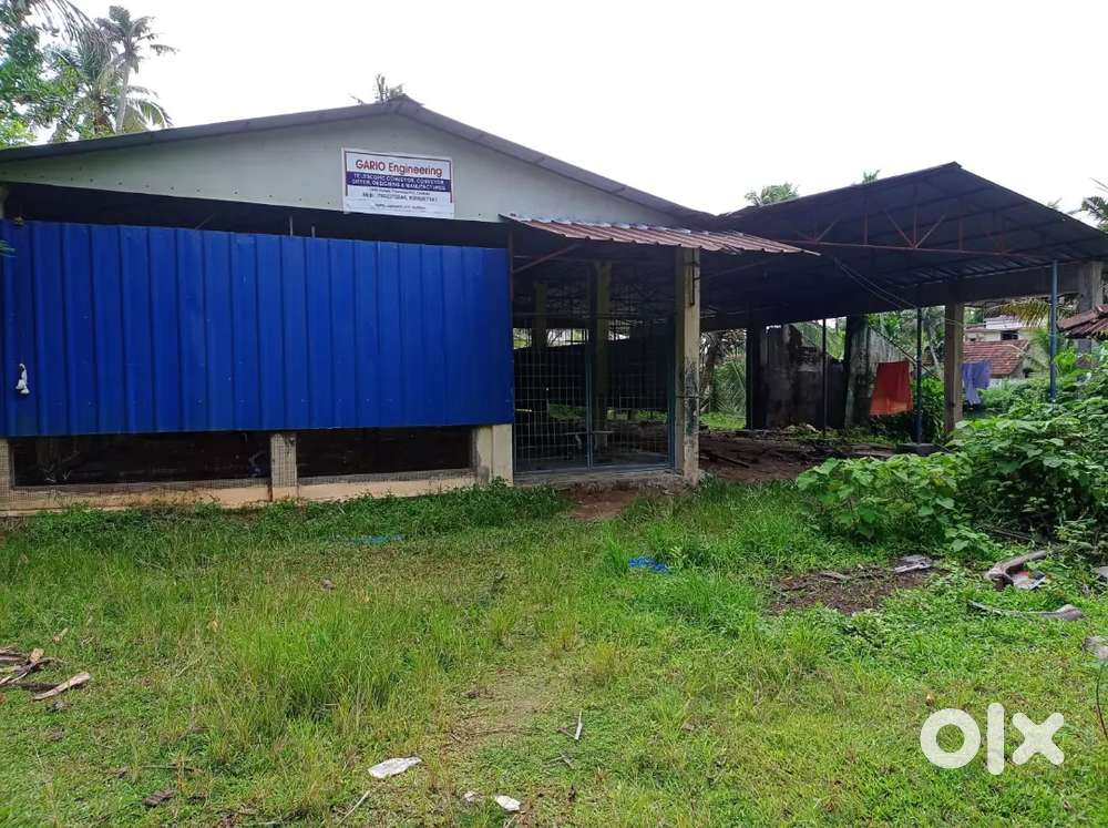 Land and building for rent