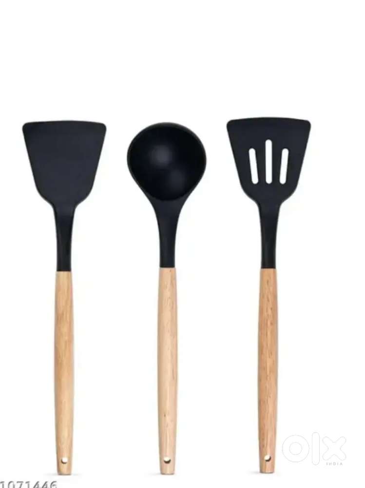 Silicon spatula pack of 3
