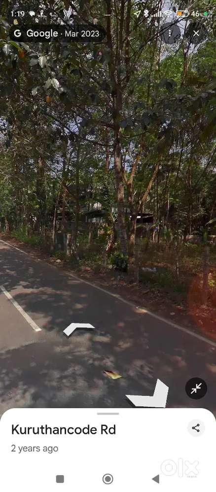 35 cent land. 100 meter from kollakonam Jn towards kuruthamkodu