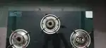 Stove three burner