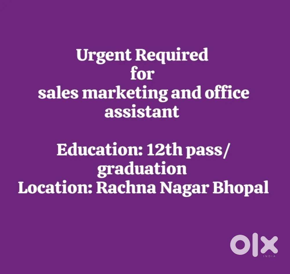 Sales marketing and office assistant