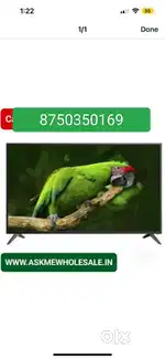 Brand new 48 inch O led tv with sound bar Alexa inbuilt wifi #221