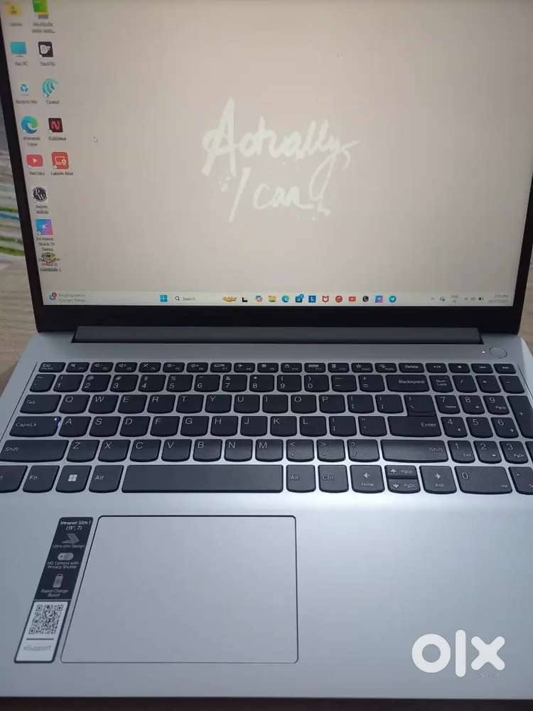 Lenovo laptop fresh 10 days open