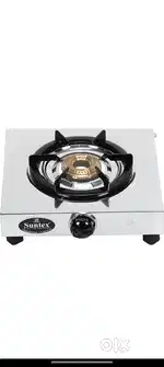 Single gas oven