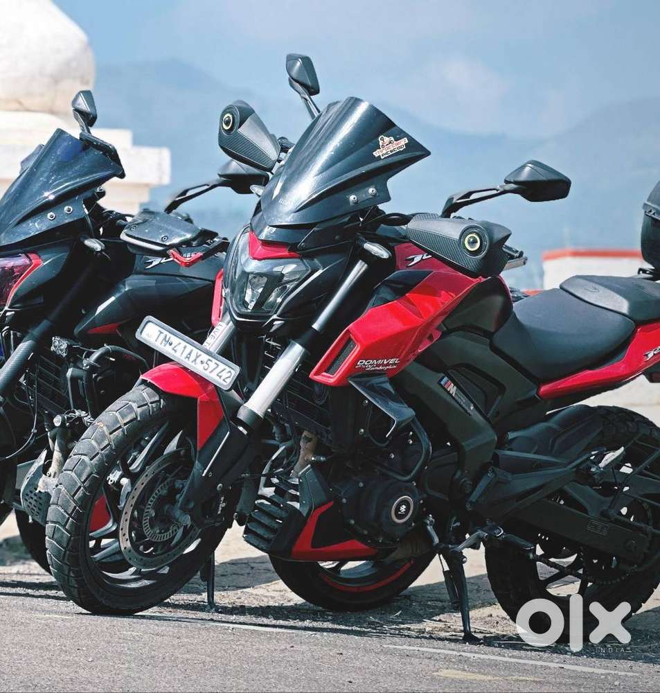 Modified Dominar 250 wih preloaded accessories for sale