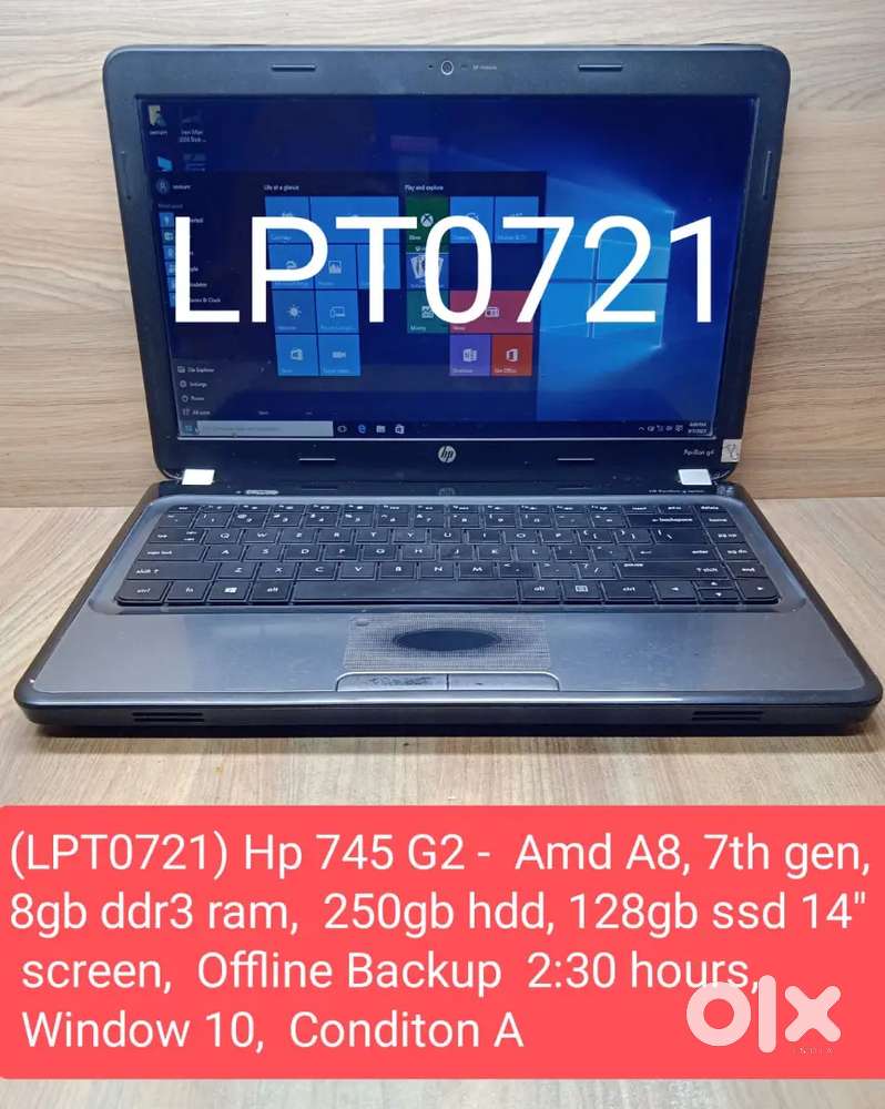 (LPT0721) Hp 745 G2 refurbished Laptop