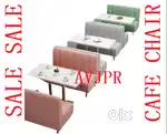 New two seater sofa restaurant furniture