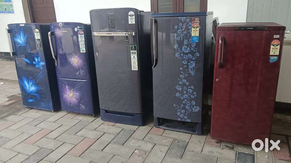 All types of single door fridge door fridge washing machine available