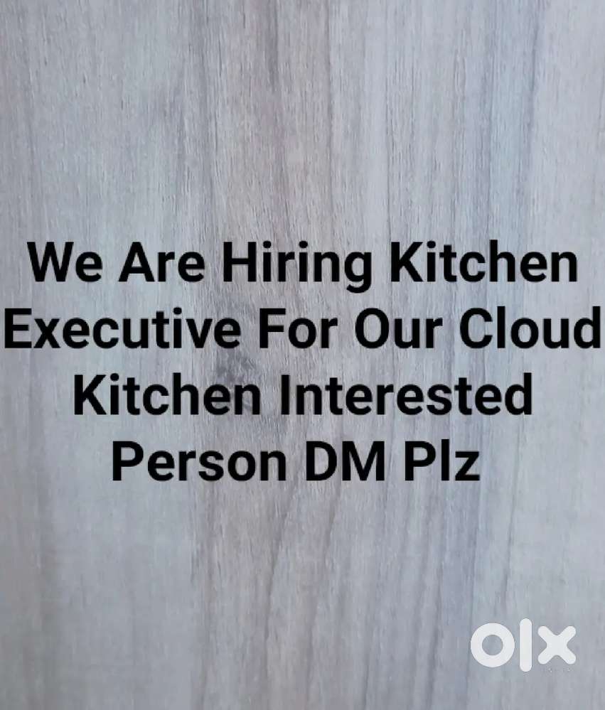 Kitchen Executive For Cloud Kitchen