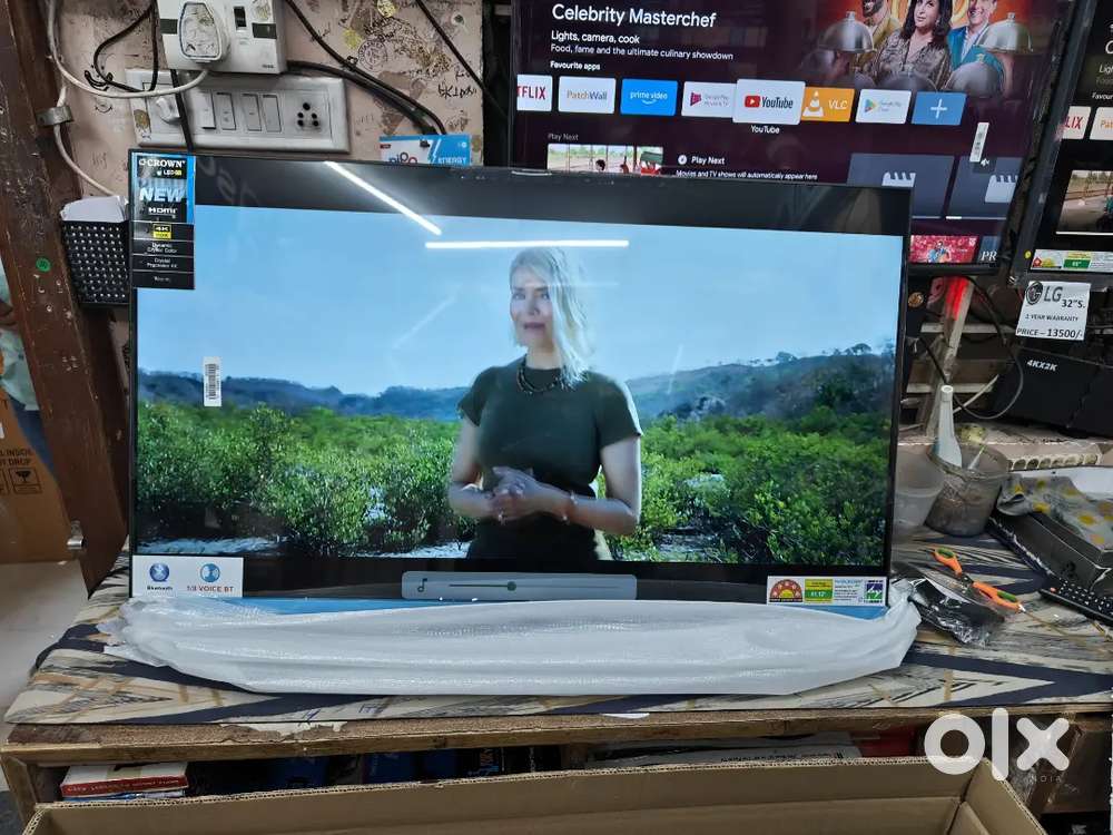 WEB OS  MAGIC REMOTE CROWN 43 1yearवारंटी गुप्ता जी की सेल छावनी इंदौर