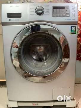 Samsung frontload washing machine with stand