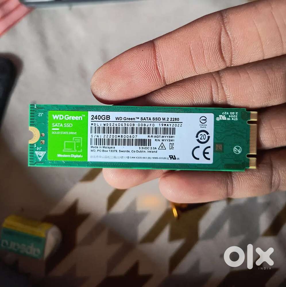 240GB NVME SSD fully new condition