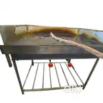 Commercial 10mm Heavy Duty Tawa with 2 Burners – Used Only 7 Days