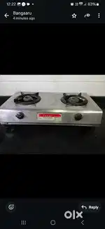 Gas stove - Double burner for sale