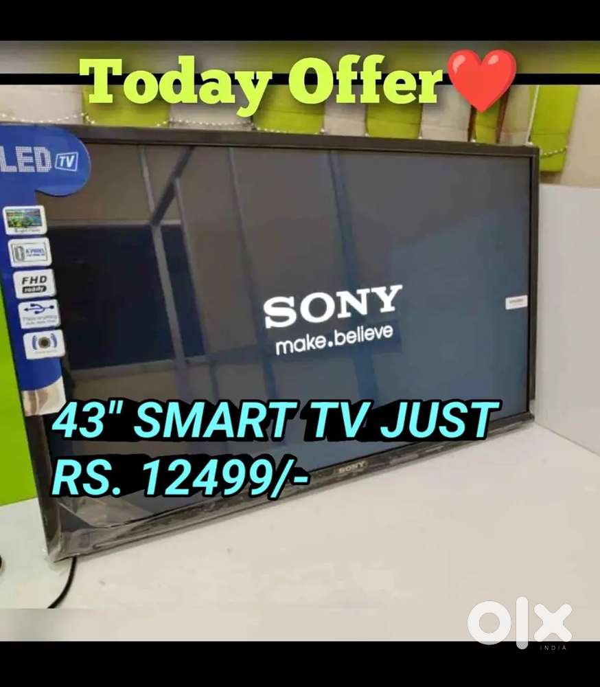 MEGA SALE 43 SMART TV JUST RS. 11999/- ONLY CALL NOW COD ALSO
