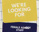 Looking Female Admin,Receptionist and Frontoffice