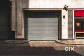 commercial shutters on main road