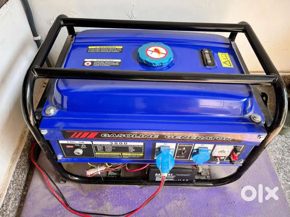 Generator 3KW ( petrol gasoline generator 20 day old )