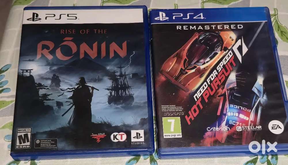 Cd of Ps5 and Ps4 Games
