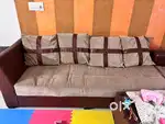 6 seater sofa with center table