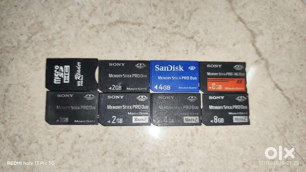 Sony Cybershot and PSP SD Card