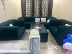 9 seater sofa set with center table