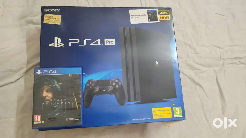PS4 Pro 1TB (CUH-7208B) + Controller + 7 Games + Box – Excellent Con