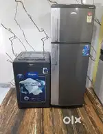 Whirlpool master mind refrigerator and washing machine available*/*