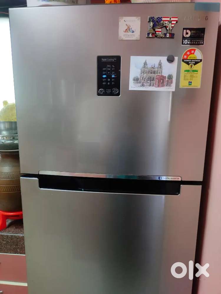 Samsung 394 L 3 Star Frost Free Double Door Refrigerator