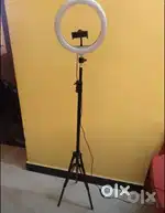 6.9 Feet (20cm) Strong Metal Tripod, & Holder