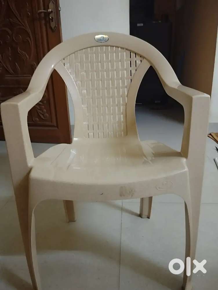 Plastic chair for hostel/pg/home - Nilkamal chair for living room