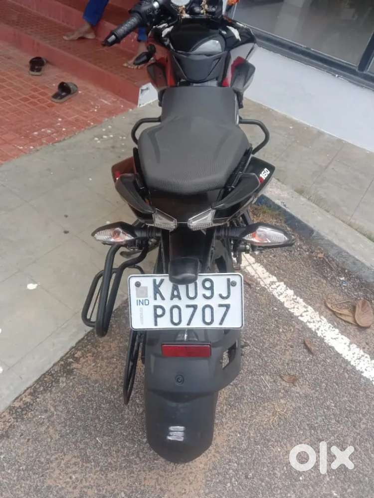 Bike with good condition with service history as fancy number 0707