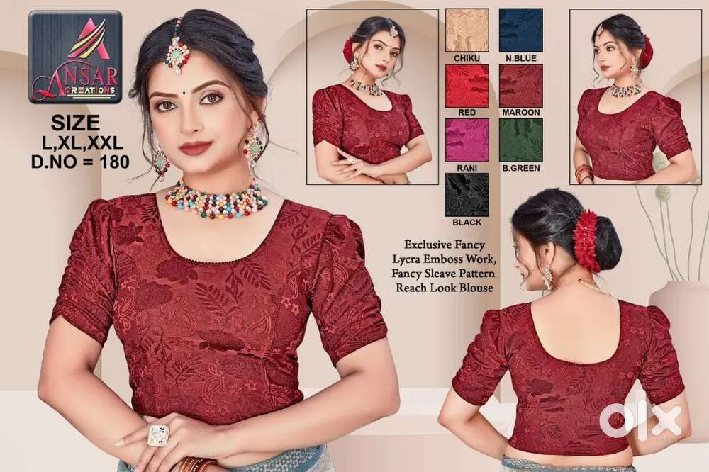 READYMADE BLOUSE STRACHABLE BLOUSE AND FANCY