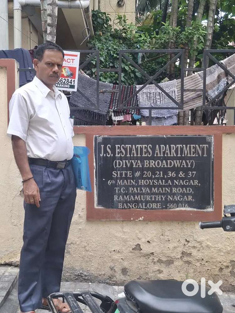 Good maintained apartment with good security