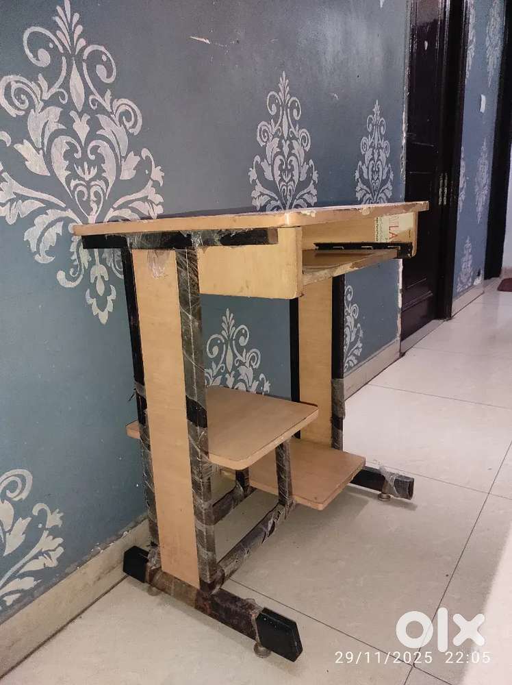 Computer table and Avon Bicycle for sale