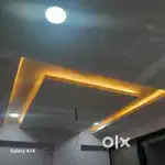 Pop construction gypsum decoration electric
