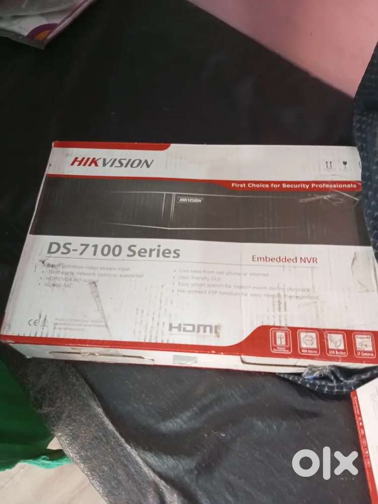 Camera with NVR POE Switch Harddisk 2tb