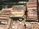 Used roof tiles
