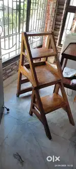 Kitchen Cabinet and chair cum ladder for sale