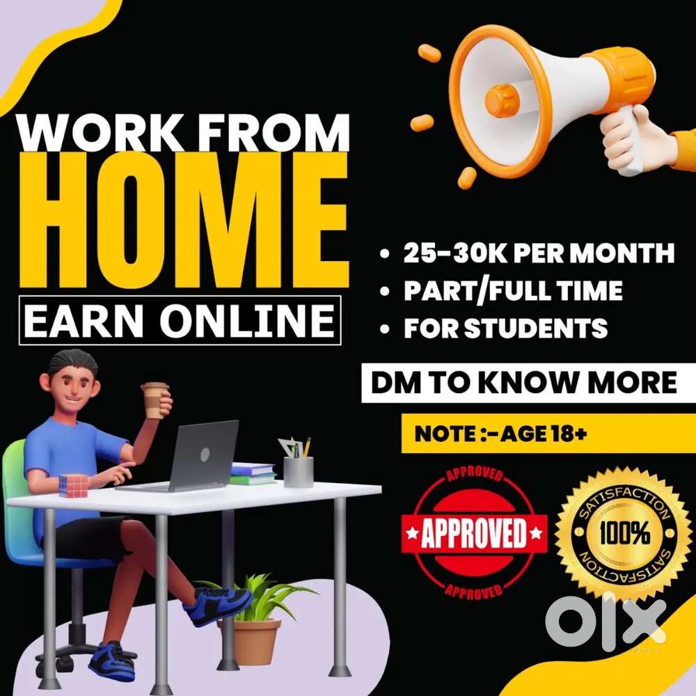 Work From Home (Part Time / Full Time) Time Flexible