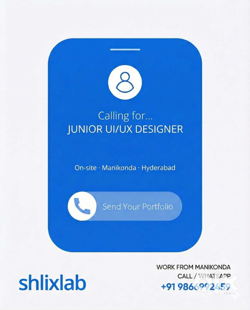 Junior Ui/Ux designer